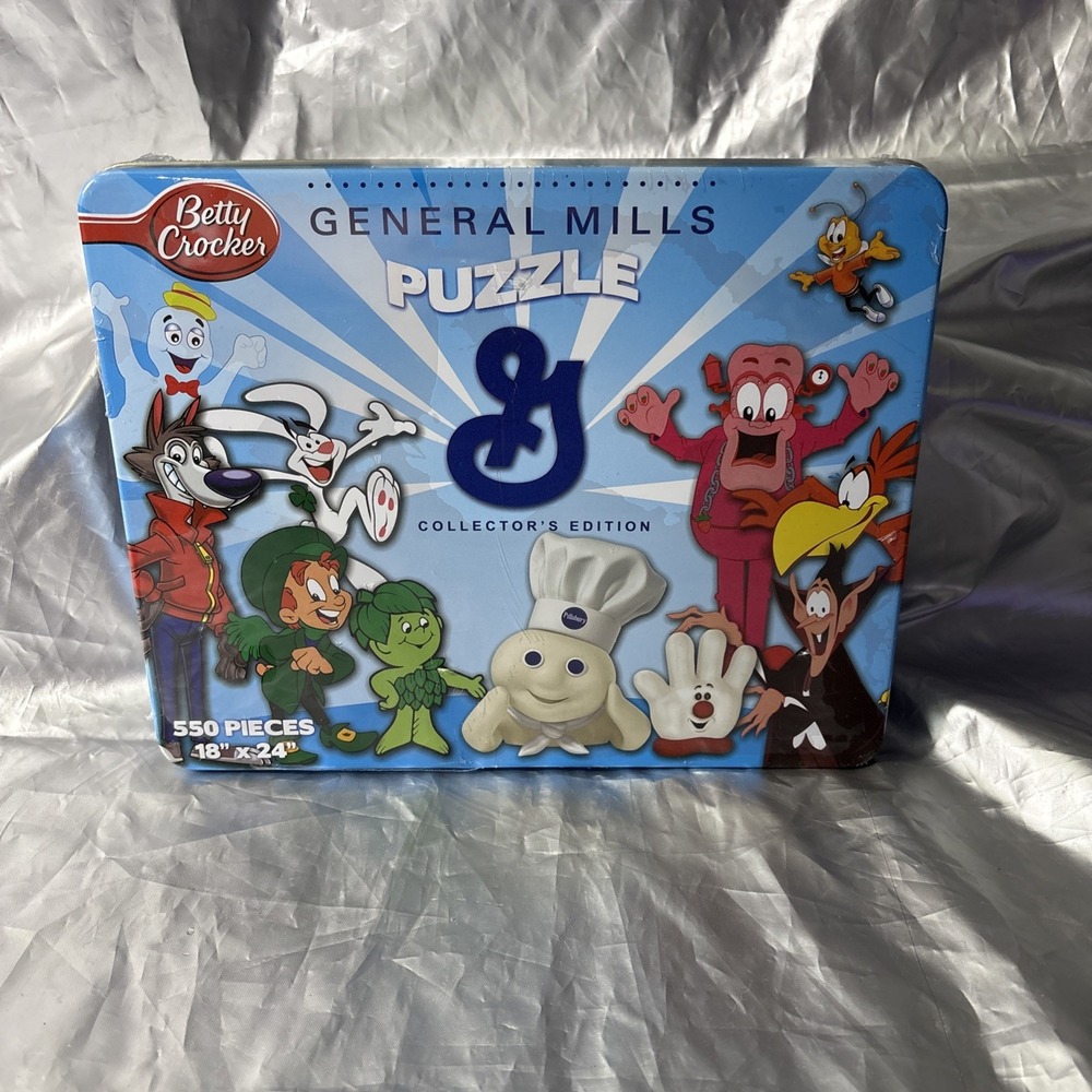 SEALED‎ General Mills Puzzle 550 Pieces Betty Crocker GM Collectors Edition NIB